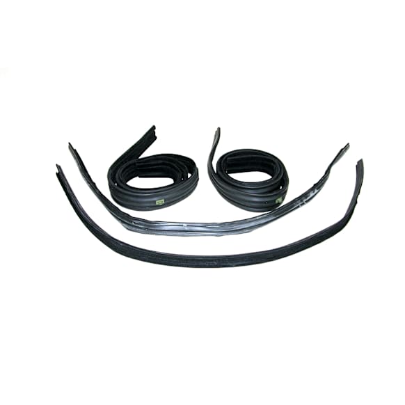 1993 Dodge Ramcharger - Front, Driver and Passenger Side, Upper Weatherstrip Kit, Division Bar