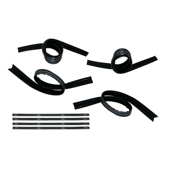 1980 Dodge B200 - Front, Driver and Passenger Side, Upper, Inner and Weatherstrip Kit