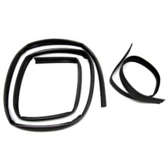KD1014 Front or Rear, Driver and Passenger Side, Upper Weatherstrip Kit, Set of 2