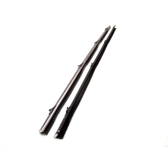 1970 Jeep Jeepster - Door Glass Weatherstrip - Set of 2