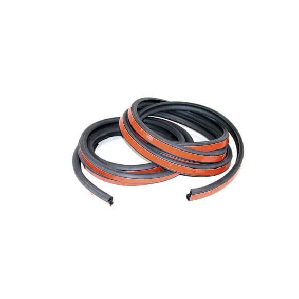 1980 Dodge B200 - Door Glass Weatherstrip - Set of 2