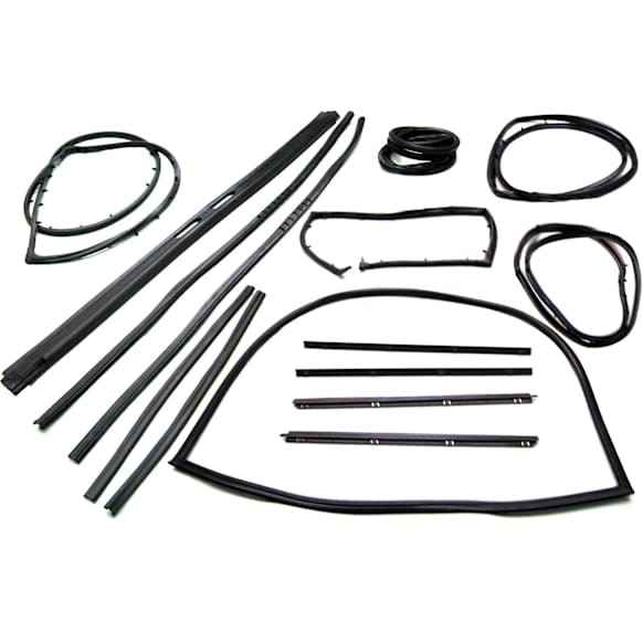 1982 Jeep Scrambler - Weatherstrip Kit, With Movable Vent