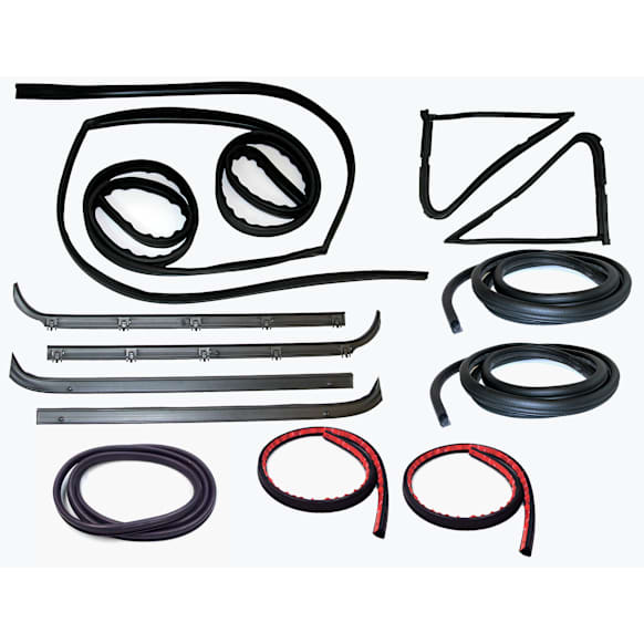 1980 Ford F-150 - Driver and Passenger Side, Inner and Outer Weatherstrip Kit
