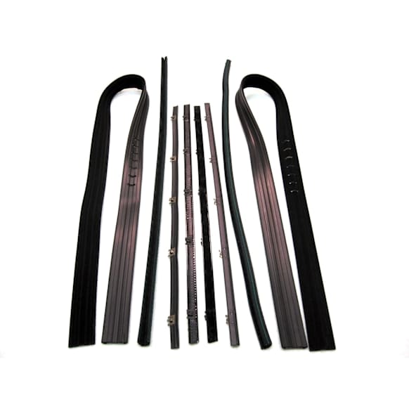 1969 Chevrolet K20 Suburban - Weatherstrip Kit, Belts With Vents