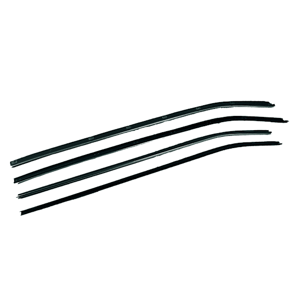 1981 Chevrolet Corvette - Door Glass Weatherstrip - Set of 4