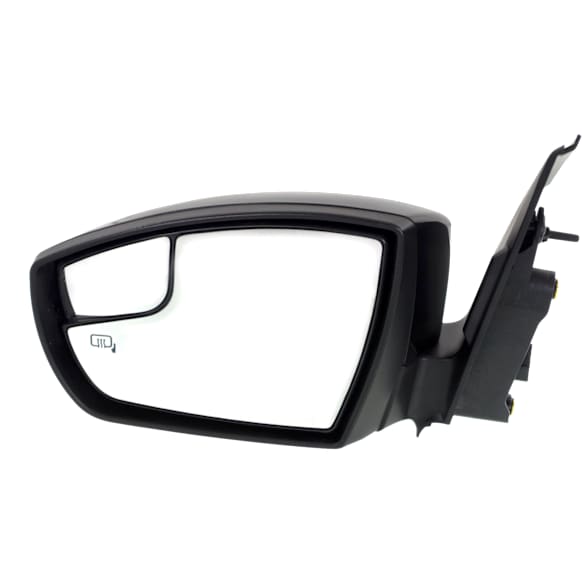 Driver Side Mirror, Power Adjust, Manual Folding, Heated, Paintable, In-housing Signal Light, With memory, With Puddle Light, No Auto-Dimming, No Blind Spot Feature