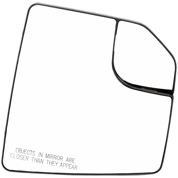 2018 Ford F-150 XLT - Mirror Glass Passenger Side, For Models With Non-Towing Mirror, Non-Heated, With Blind Spot Glass, No Signal Light