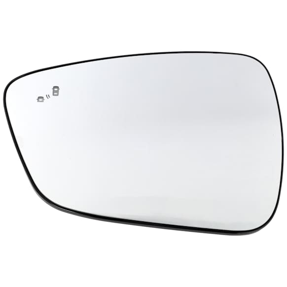 2022 Ford Escape - Mirror Glass Driver Side, Heated, With Blind Spot Detection in Glass, No Signal Light