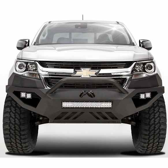 CC15-D3352-1 Front Bumper Powdercoated Black