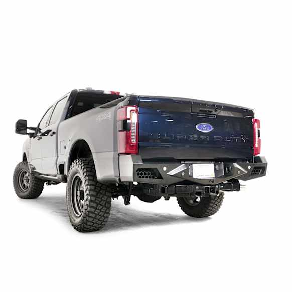FS23-E5951-1 Rear Bumper Powdercoated Black
