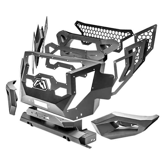 GR4100-1 Front Bumper, Black