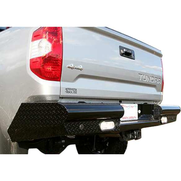 TT14-T2850-1 Rear Bumper, Gloss Black Powdercoated