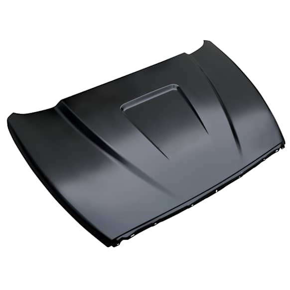 2007 Dodge Ram 2500 - Cowl Hood,  Ram Air Style Hood, 2nd Design, Steel, Primed