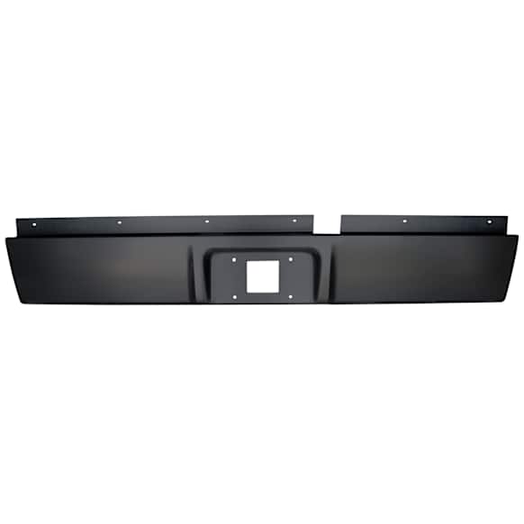 RP13 Rear Roll Pan, Steel, with License Plate Bucket