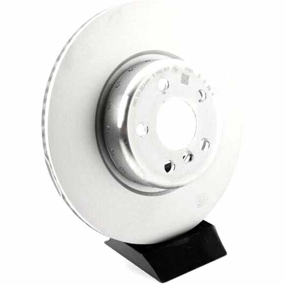 34118854273 Front, Driver or Passenger Side Brake Disc, Plain Surface, 5 Lugs, OE Replacement Series