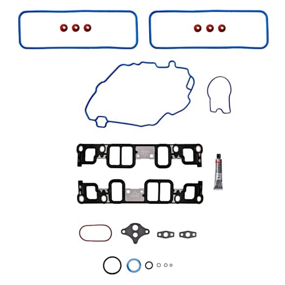 2002 Chevrolet Blazer - Intake Manifold Gasket, 6 Cyl 4.3L, Manifold Bolts Not Included, Valve Cover Gaskets & Valve Cover Grommets Included, Manifold Bolt Replacement Recommended, Int. Manifold Gaskets Included, Upper Set Included