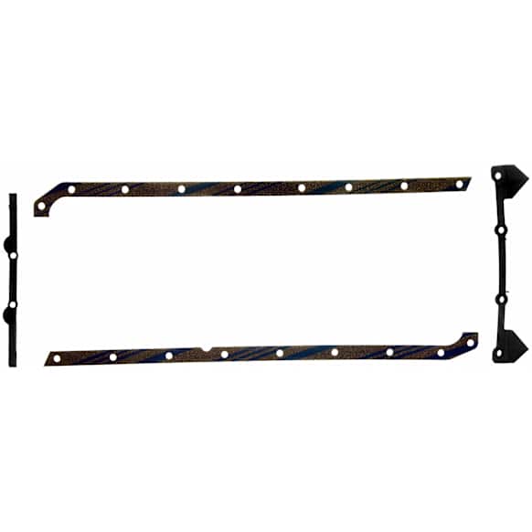 OS 12705 C-1 OE Replacement Series Oil Pan Gasket - Cork and rubber, Direct Fit, Set