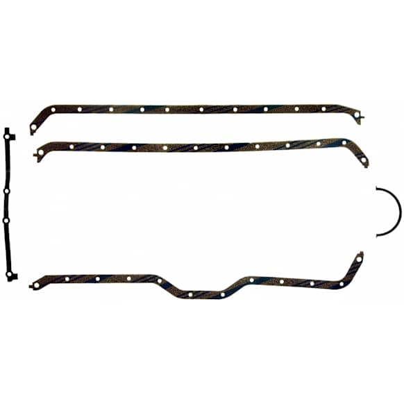 1970 International Scout 800 - OE Replacement Series Oil Pan Gasket - Cork and rubber, Direct Fit, Set