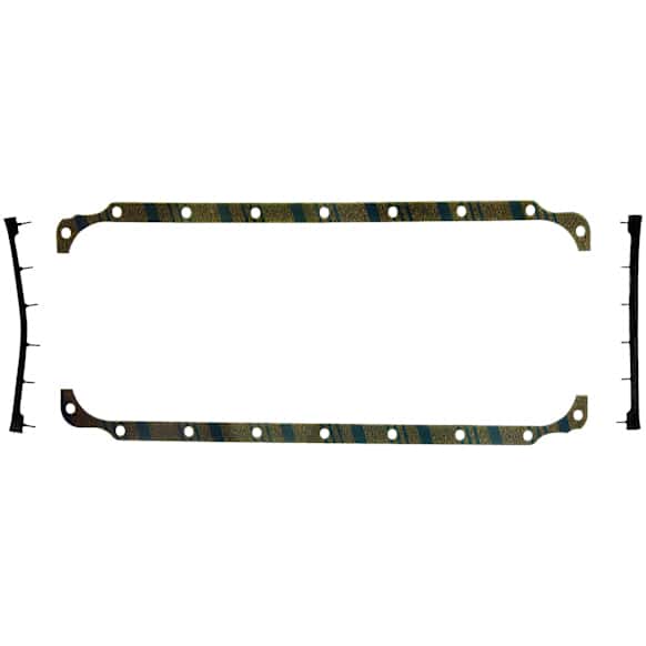OS 6566 C-1 OE Replacement Series Oil Pan Gasket - Cork and rubber, Direct Fit, Set