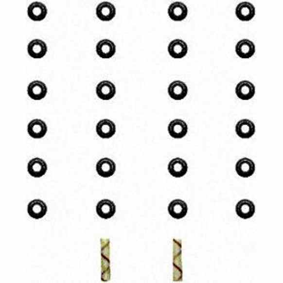 SS72819 Valve Stem Seal - Direct Fit, Set of 24