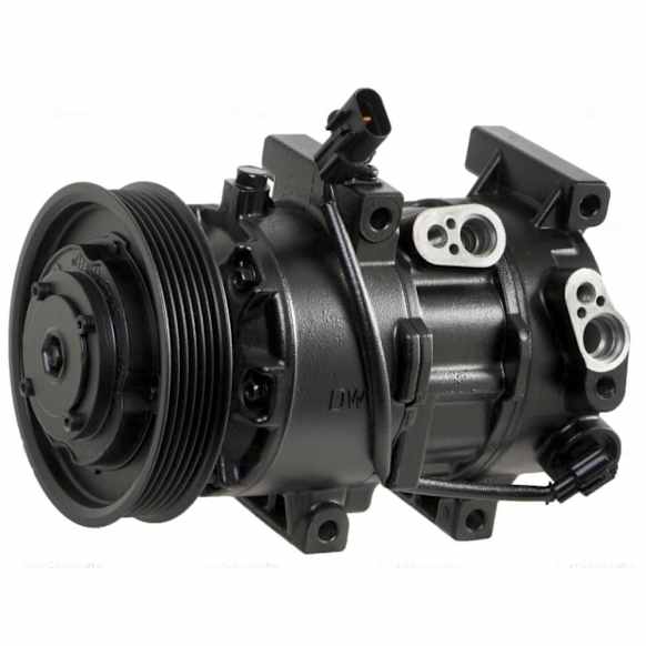 1177324 A/C Compressor, With Clutch, 6-Groove Pulley