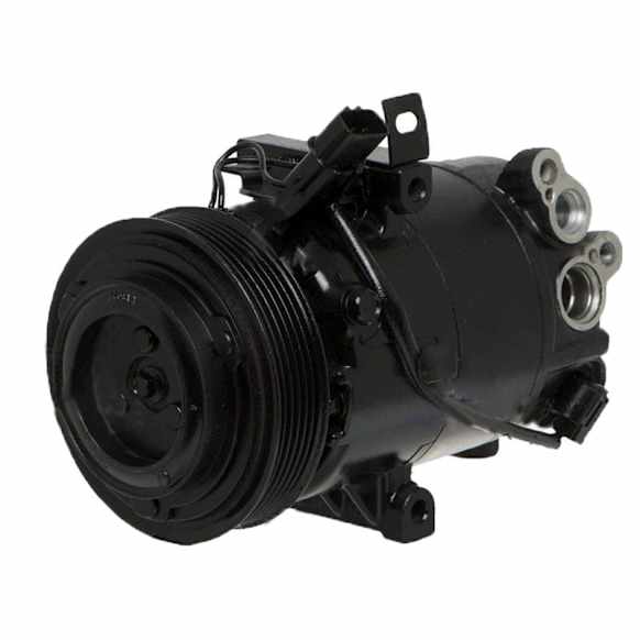 2011 Hyundai Elantra - A/C Compressor, with VS12E Compressor, with ATC (Automatic Temperature Control), With Clutch, 6-Groove Pulley, 4 Cyl 1.8L