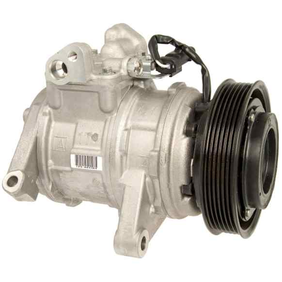 2004 Jeep Grand Cherokee - A/C Compressor, with 10PA17E Compressor, With Clutch, 6-Groove Pulley, 4.7L 8Cyl