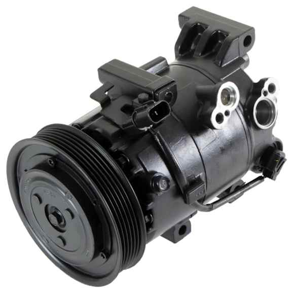 2018 Hyundai Elantra - A/C Compressor, with VS14E Compressor, With Clutch, 6-Groove Pulley, 1.6L