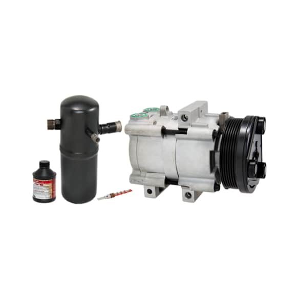 2001 Ford Crown Victoria - A/C Compressor, With Clutch, 6-Groove Pulley, 4.6L 8Cyl