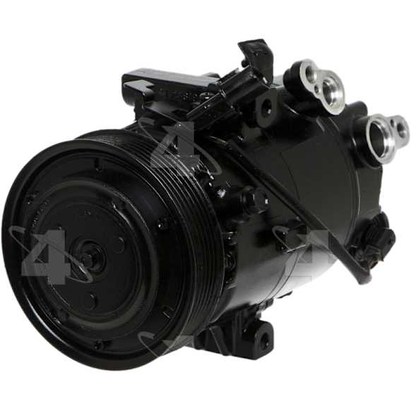 197383 A/C Compressor, With Clutch, 4-Seasons A/C Compressor