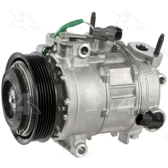 198380 A/C Compressor, With Clutch, 5.7L, 8Cyl, 4-Seasons OE Replacement