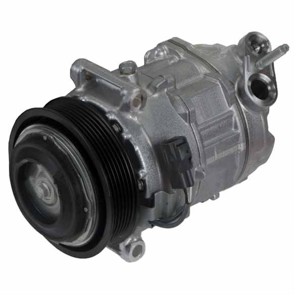 198396 A/C Compressor, With Clutch, 6-Groove Pulley