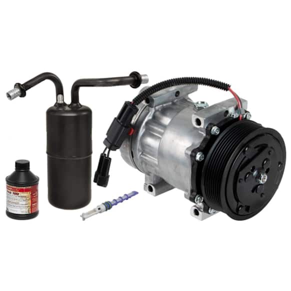 1994 Dodge Ram 2500 - A/C Compressor, with SD7H15 Compressor, U4770, U4775 Compressor, With Clutch, 8-Groove Pulley, 5.9L 6Cyl, PAC-Kits Series
