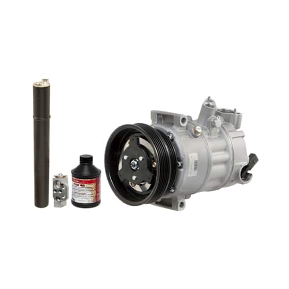 2008 Volkswagen Rabbit - A/C Compressor, With Clutch, 10-Groove Pulley, 2.5L 5Cyl