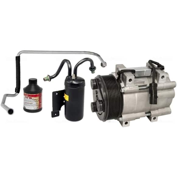 4343NK A/C Compressor, With Clutch, 5.9L, 6Cyl, PAC-Kits Series