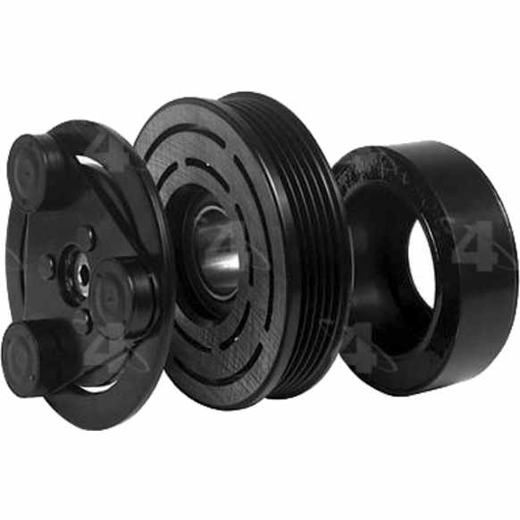 1994 BMW 740i - A/C Compressor Clutch, with 10PA17C Compressor, with 4.25 in. Diameter Pulley, Assembly, 4-Seasons OE Replacement