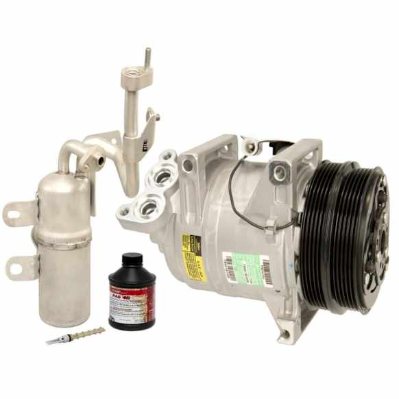 2007 Volvo C70 - A/C Compressor, with DKS15CH Compressor, With Clutch, 5-Groove Pulley, PAC-Kits Series