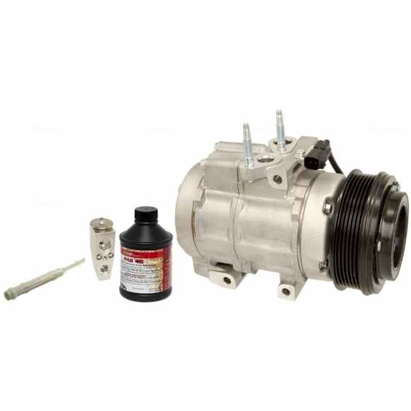 2010 Lincoln Navigator - A/C Compressor, Front, with FS20 Compressor, With Clutch, 6-Groove Pulley, PAC-Kits Series