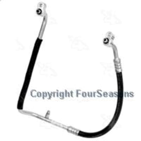 2002 Chevrolet Silverado 1500 - A/C Refrigerant Hose, 8 Cyl 4.8L, Extended Cab Pickup, with Denso Compressor