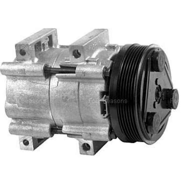 1996 Ford Taurus - A/C Compressor, With Clutch, 6-Groove Pulley, 3.0L 6Cyl, 4-Seasons OE Replacement