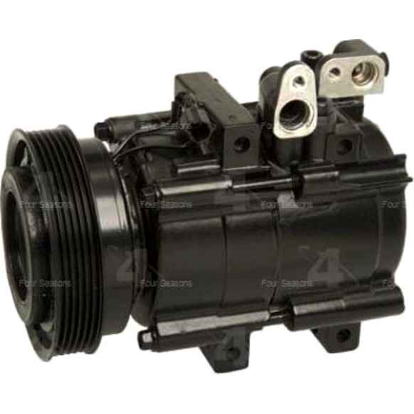 2003 Hyundai Sonata - A/C Compressor, With Clutch, 6-Groove Pulley, 4-Seasons OE Replacement