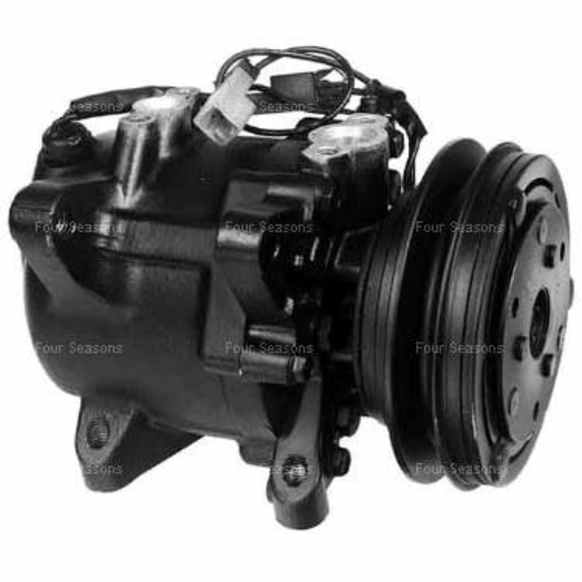 1987 Nissan Sentra - A/C Compressor, with NVR140S Compressor, With Clutch, 1-Groove Pulley, 1.6L, 4-Seasons OE Replacement