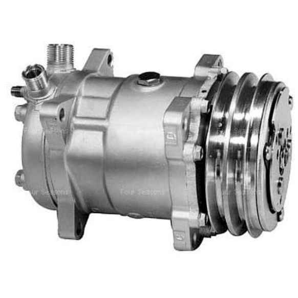 57551 A/C Compressor, With Clutch, 4-Seasons OE Replacement