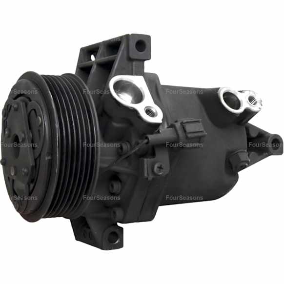2014 Nissan Juke - A/C Compressor, With Clutch, 7-Groove Pulley, 4-Seasons OE Replacement