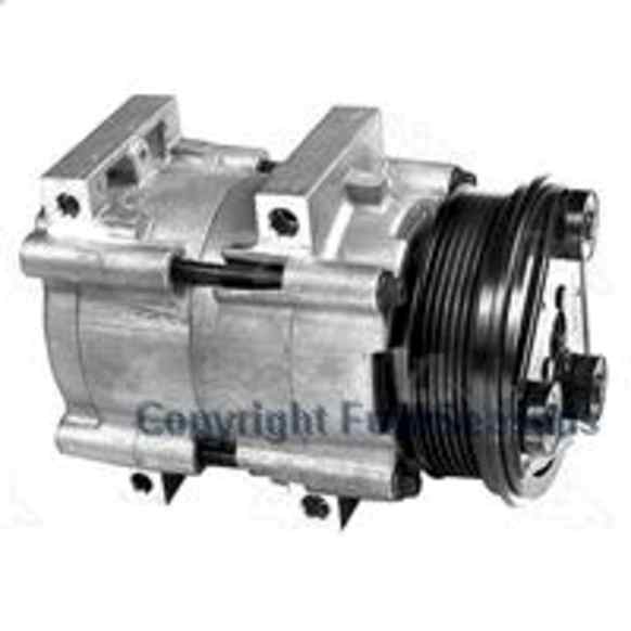 1999 Ford Escort - A/C Compressor, With FS10 Compressor, With Clutch, 6-Groove Pulley, 2.0L 4Cyl, 4-Seasons OE Replacement