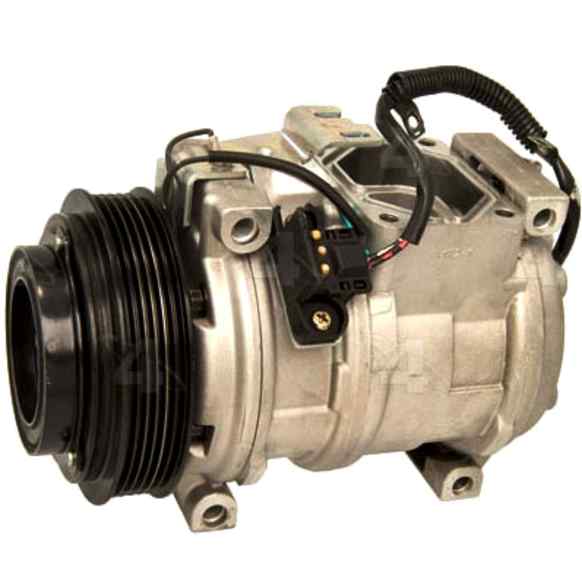 1991 Mercedes Benz 300SE - A/C Compressor, with 10PA17C Compressor, With Clutch, 6-Groove Pulley, 4-Seasons OE Replacement
