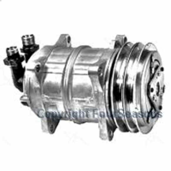 1992 Freightliner MB60 - A/C Compressor, OE No. 2234663001, with DKS15BH Compressor, with Double Groove Pulley, with R12, with Diesel Kiki Model 488-25011, With Clutch, 2-Groove Pulley, 4-Seasons OE Replacement