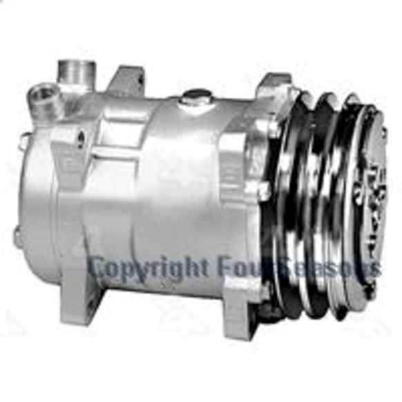 58551 A/C Compressor, With Clutch, 2-Groove Pulley, 4-Seasons OE Replacement