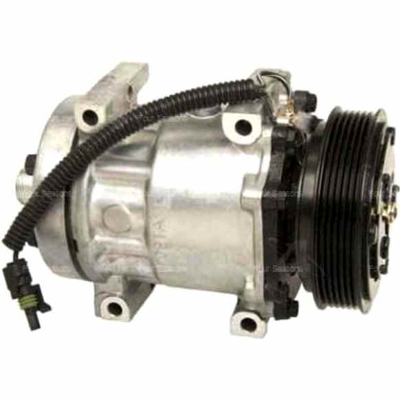 58632 A/C Compressor, With Clutch, 4-Seasons OE Replacement