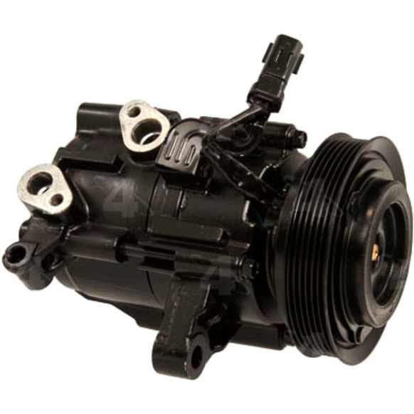 2008 Dodge Nitro - A/C Compressor, with HS18 Compressor, With Clutch, 6-Groove Pulley, 6 Cyl 3.7L, 4-Seasons OE Replacement